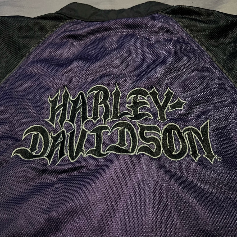 Women’s Harley-Davidson Purple Mesh Jacket Sz XL